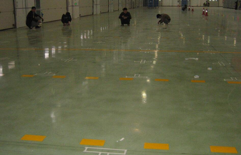 十堰環(huán)氧地坪施工現場